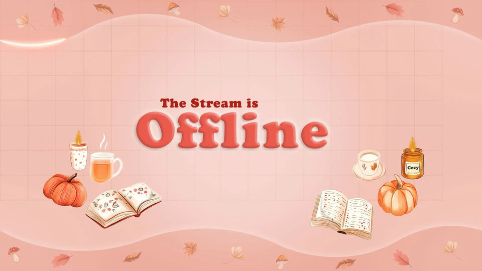 Cozy Fall Stream Overlay Package