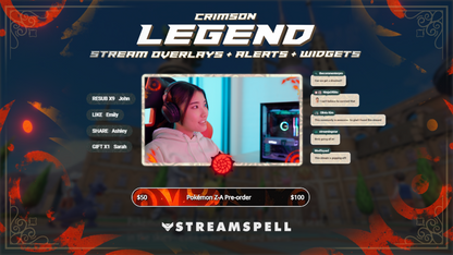 Crimson Legend Stream Package