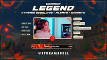 Load image into Gallery viewer, Crimson Legend Stream Package
