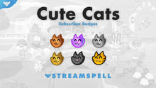 Load image into Gallery viewer, Cute Cats Emotes &amp; Badges