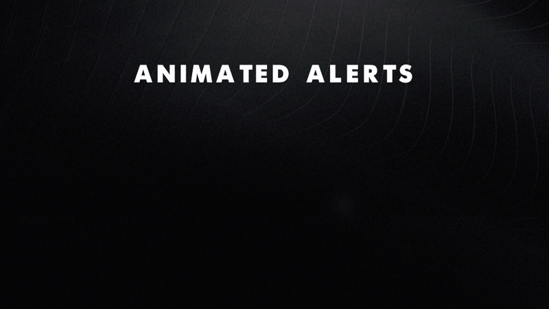 Cyber Neon Stream Alerts