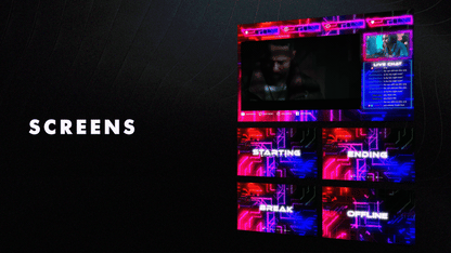 Cyber Neon Stream Package