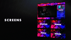 Cyber Neon Stream Package