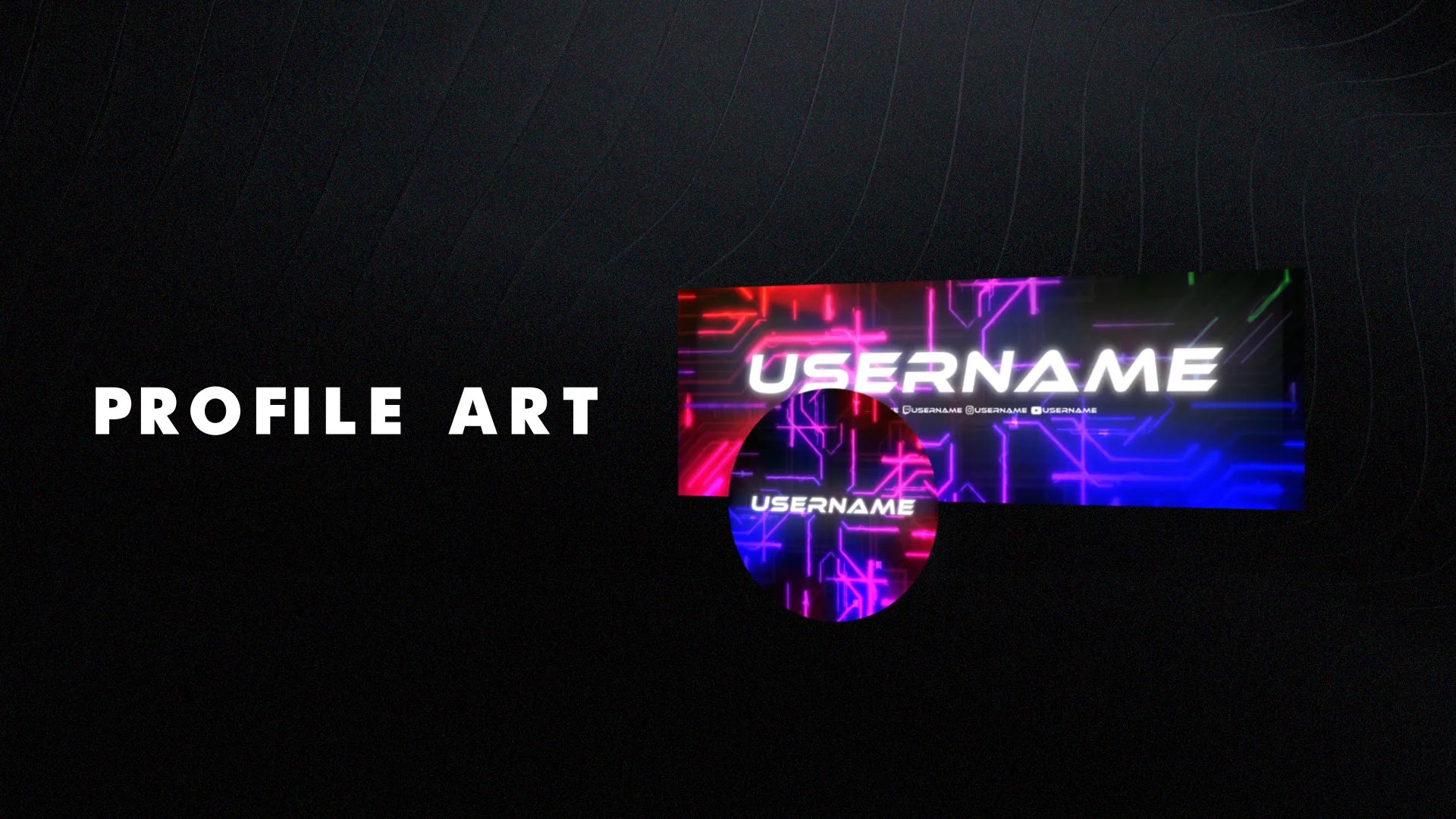Cyber Neon Stream Package