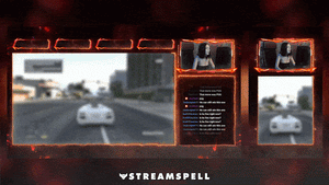 Cyber War Stream Overlay