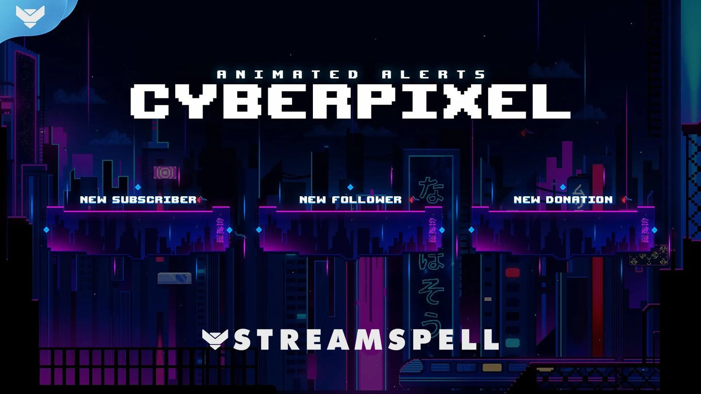 Cyberpixel Stream Alerts