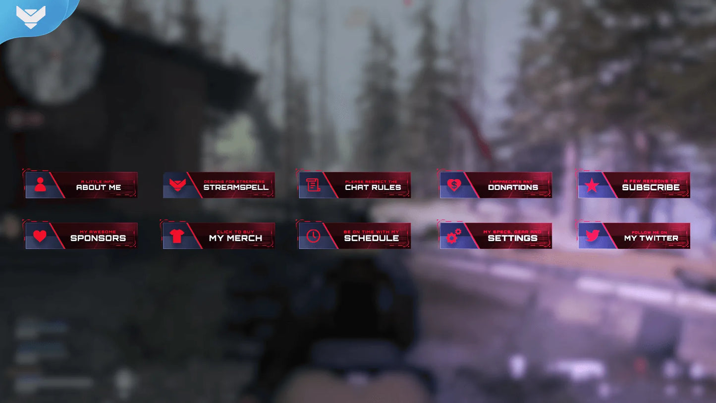 Cyberpunk Animated Stream Package