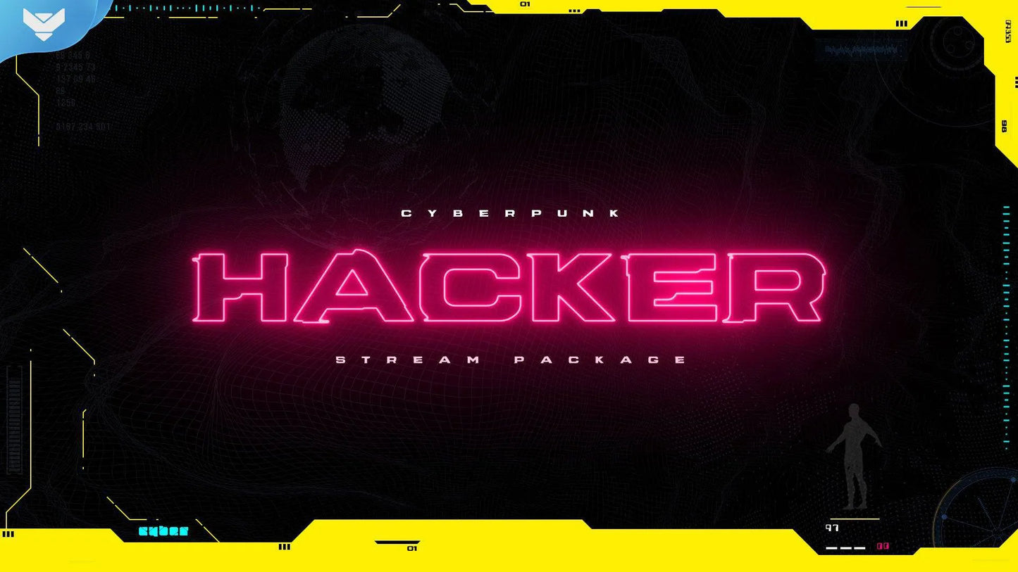 Cyberpunk: Hacker OBS Scene Collection