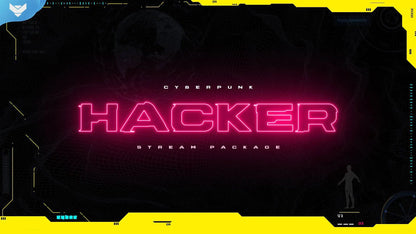Cyberpunk: Hacker OBS Scene Collection