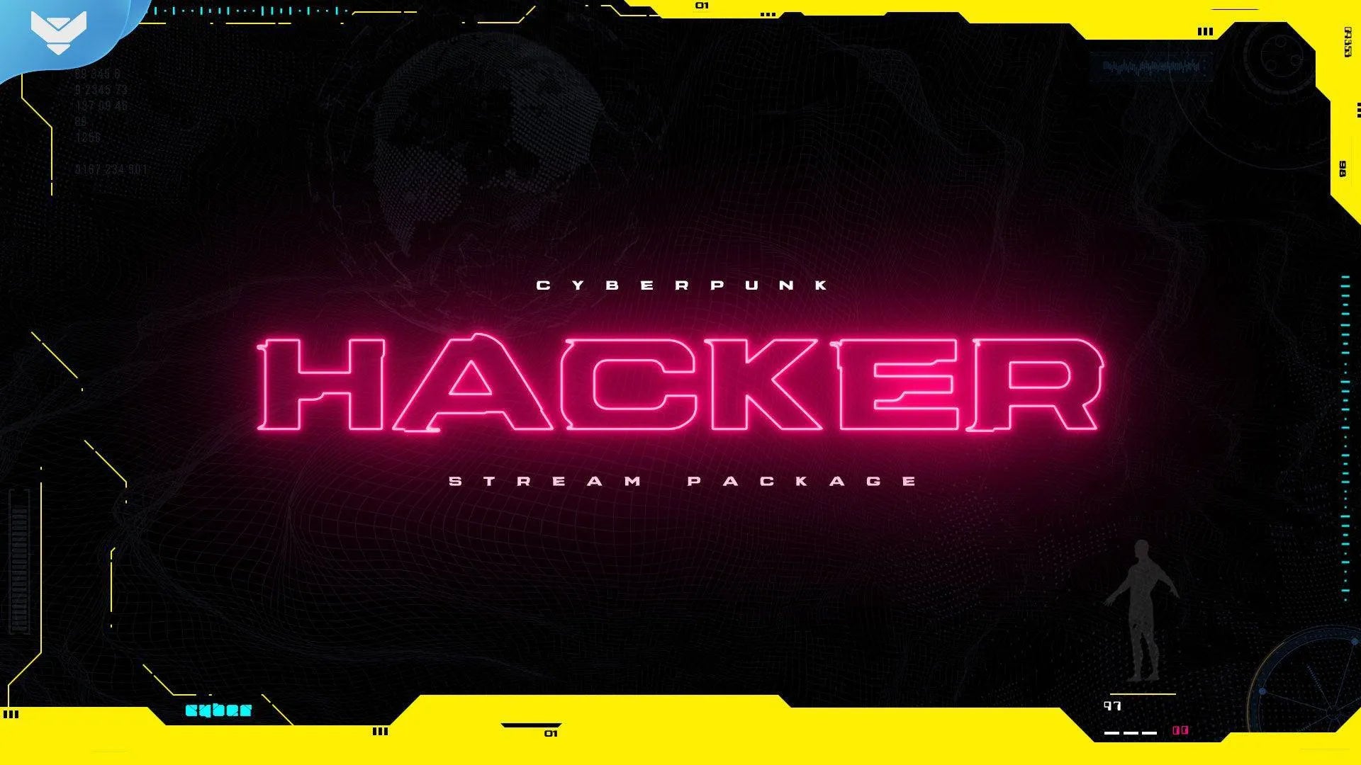Cyberpunk: Hacker OBS Scene Collection