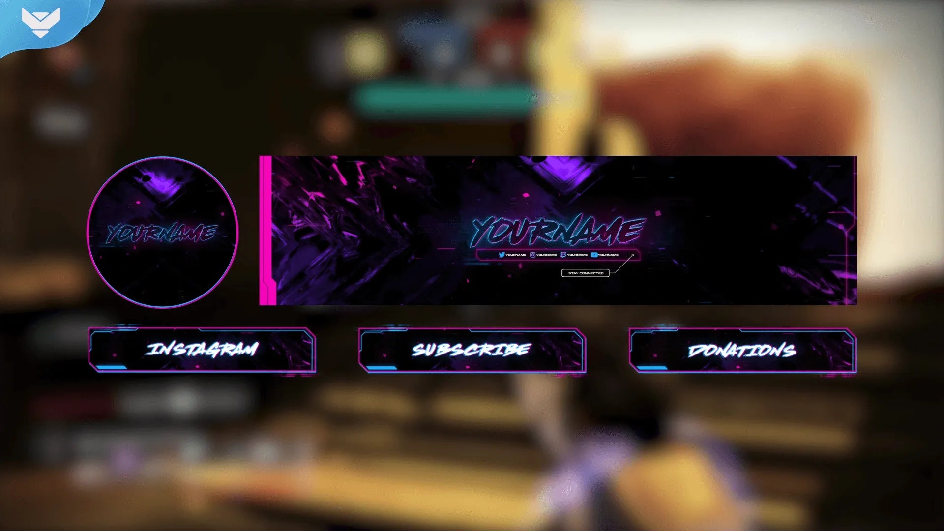 Cyberpunk: Night City Stream Package