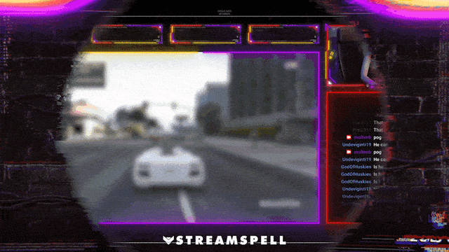 Cyberpunk Oni Stream Overlay | StreamSpell