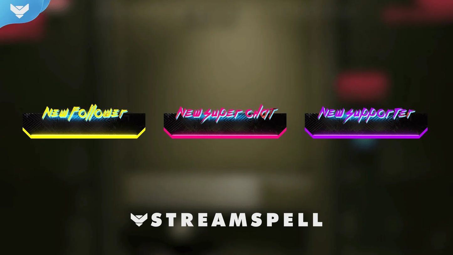 Cyberpunk V.77 Stream Alerts