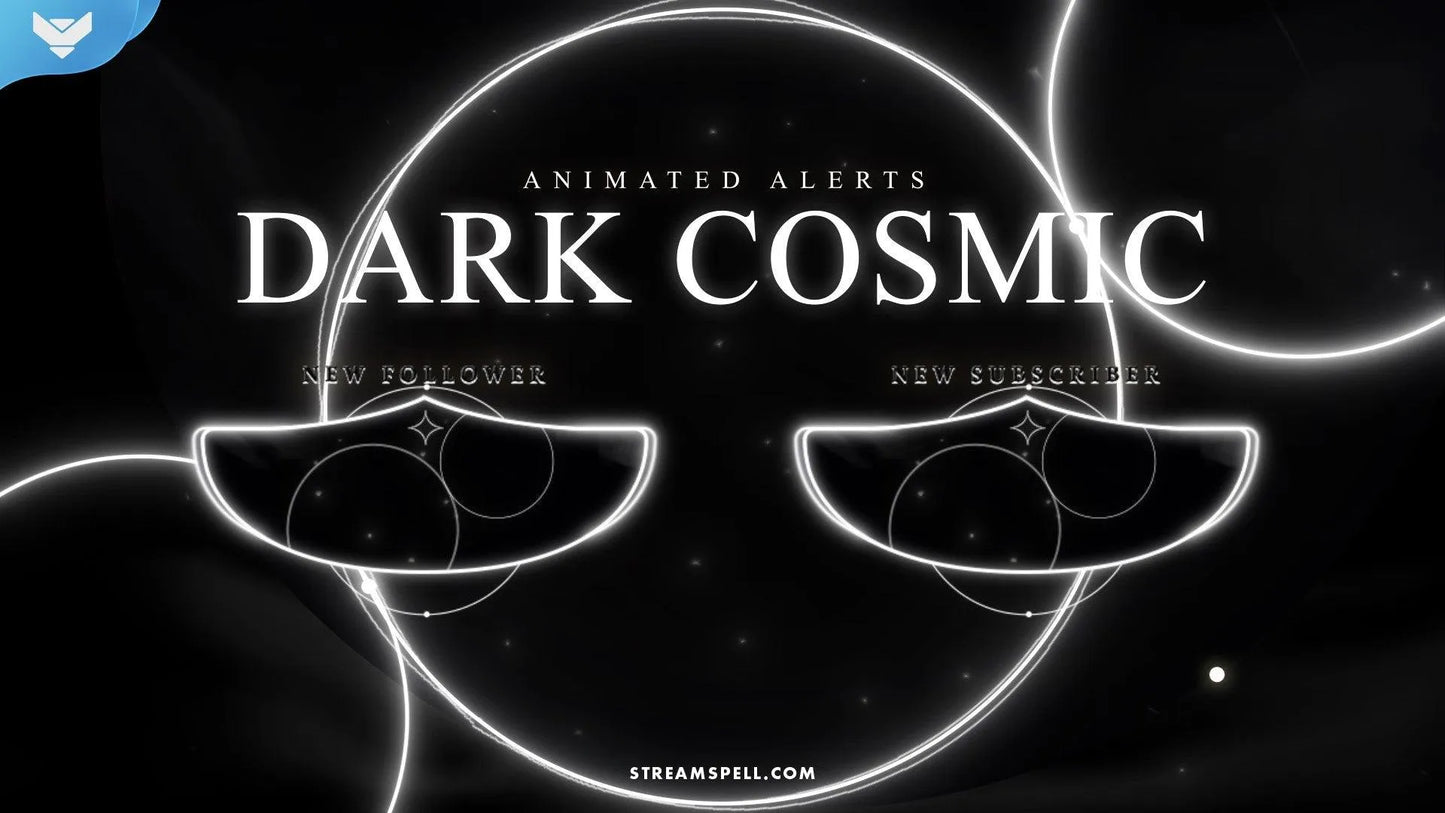 Dark Cosmic Stream Alerts
