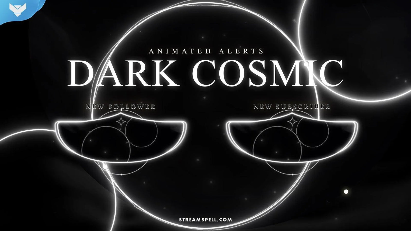 Dark Cosmic Stream Alerts