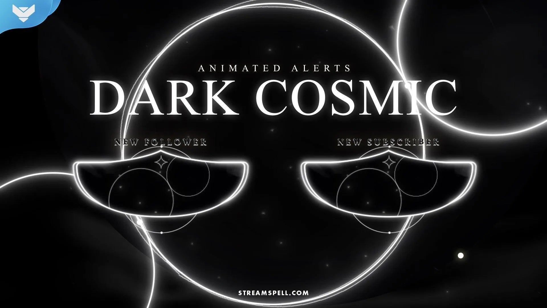 Dark Cosmic Stream Alerts