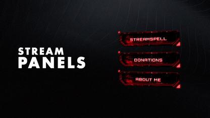 Dark HUD Stream Package