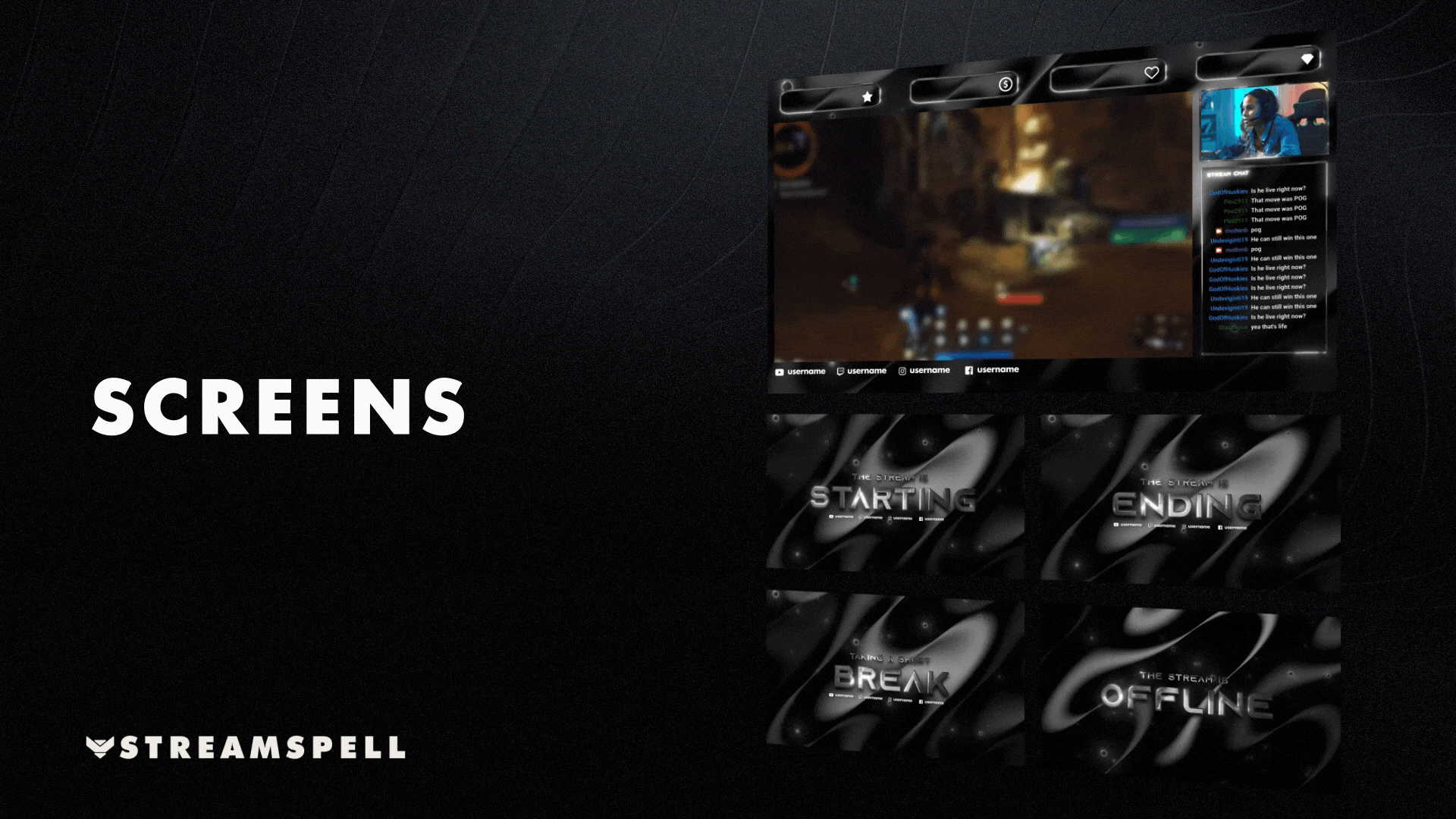 DarkRealm Stream Package | StreamSpell