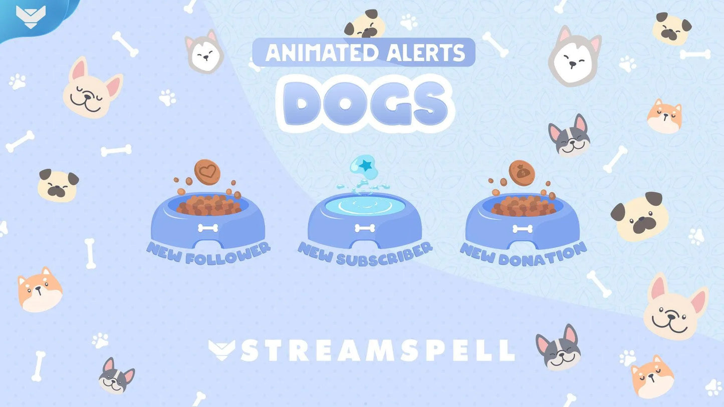 Dogs Stream Alerts