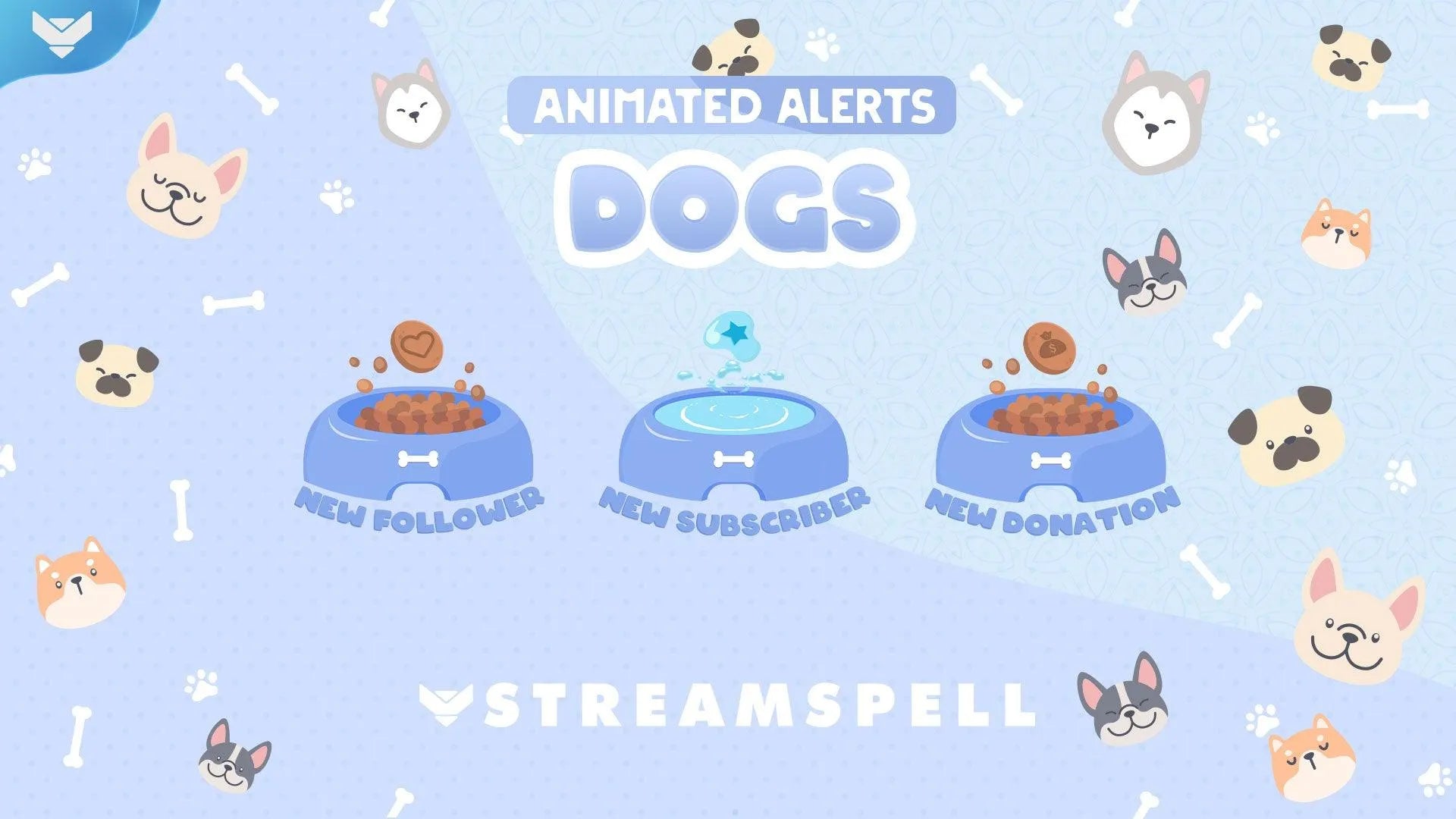 Dogs Stream Alerts