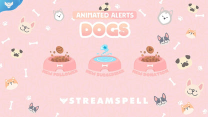 Dogs Stream Alerts
