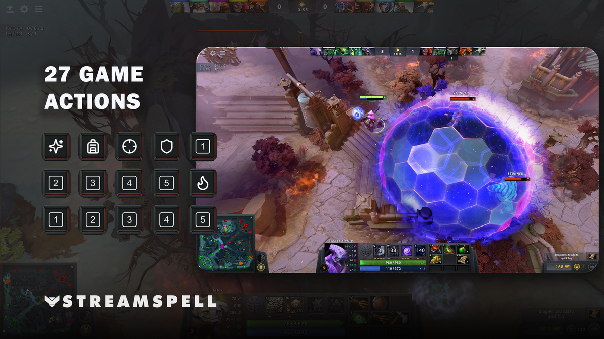 Dota 2 Game Actions