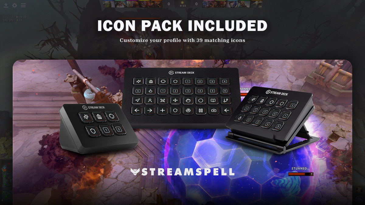 Dota 2 Icon Pack Included