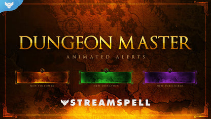 Dungeon Master Stream Alerts