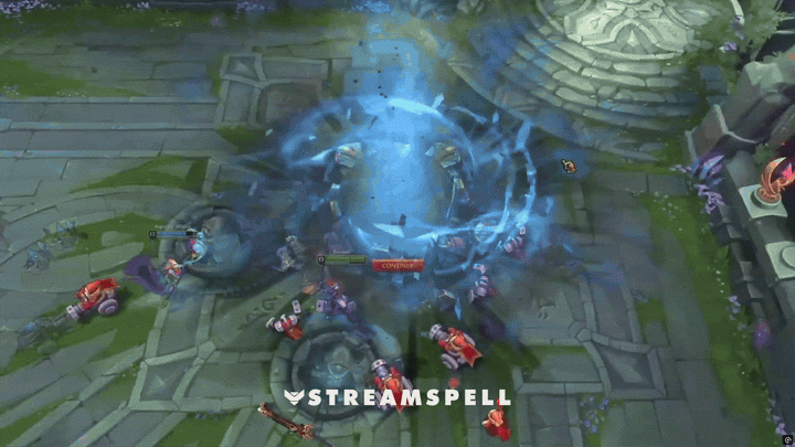 Bloody red “Defeat” text splashing across the screen, part of the Duskwood Reactive Overlays by StreamSpell. Perfect for horror or Halloween-themed streams on Twitch and YouTube. Powered by Streamlabs Reactive Overlay system.