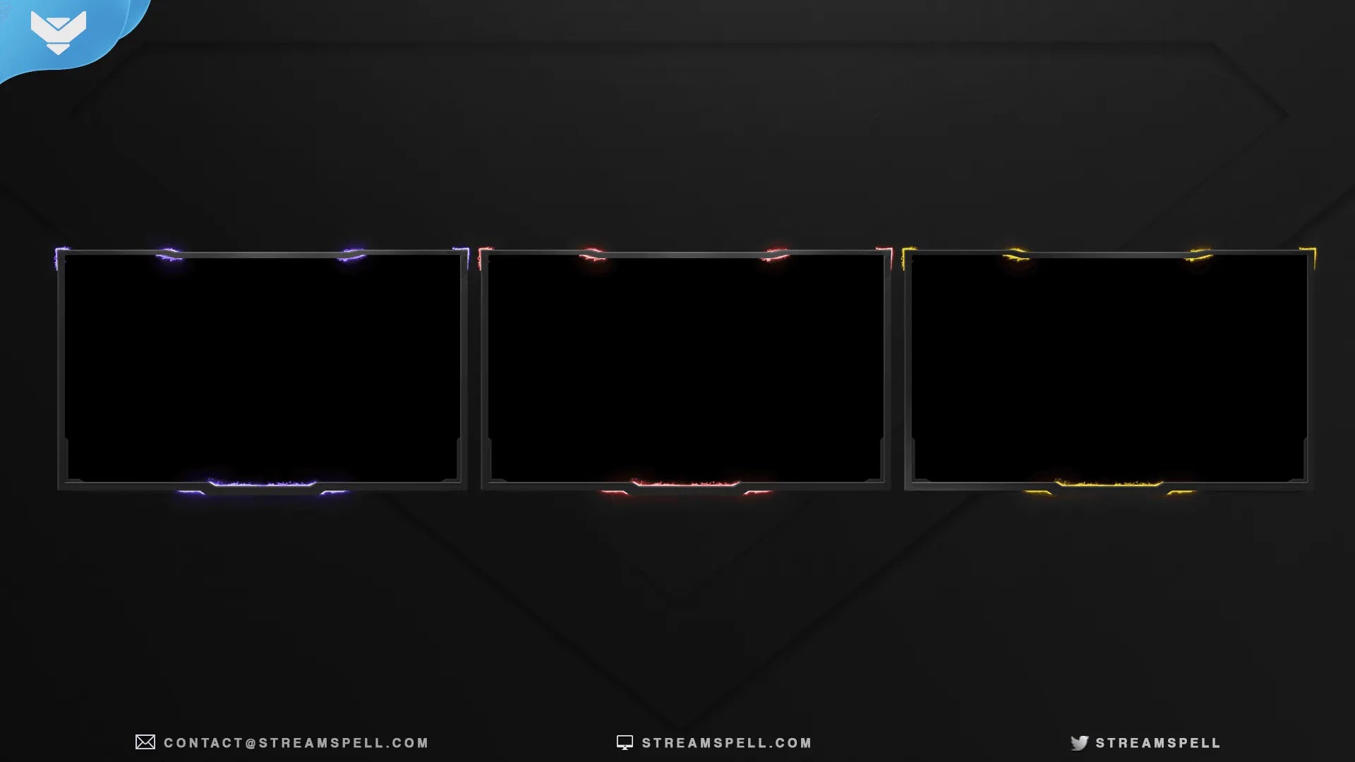 Ecstatic Animated Webcam Overlay