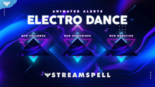 Load image into Gallery viewer, Electro Dance Stream Alerts