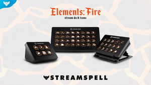 Elements: Fire Stream Deck Icons