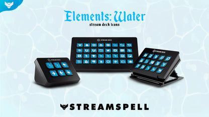 Elements: Water Stream Deck Icons