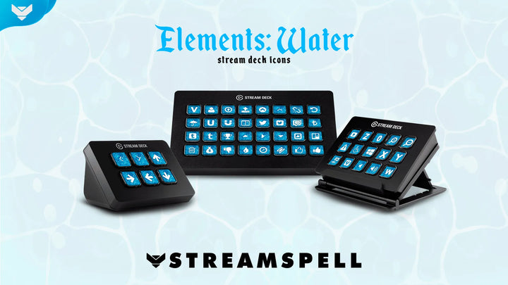 Elements: Water Stream Deck Icons