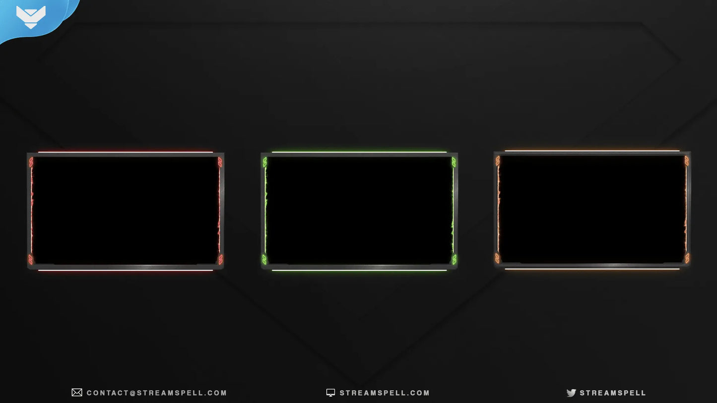 Energize Animated Webcam Overlay