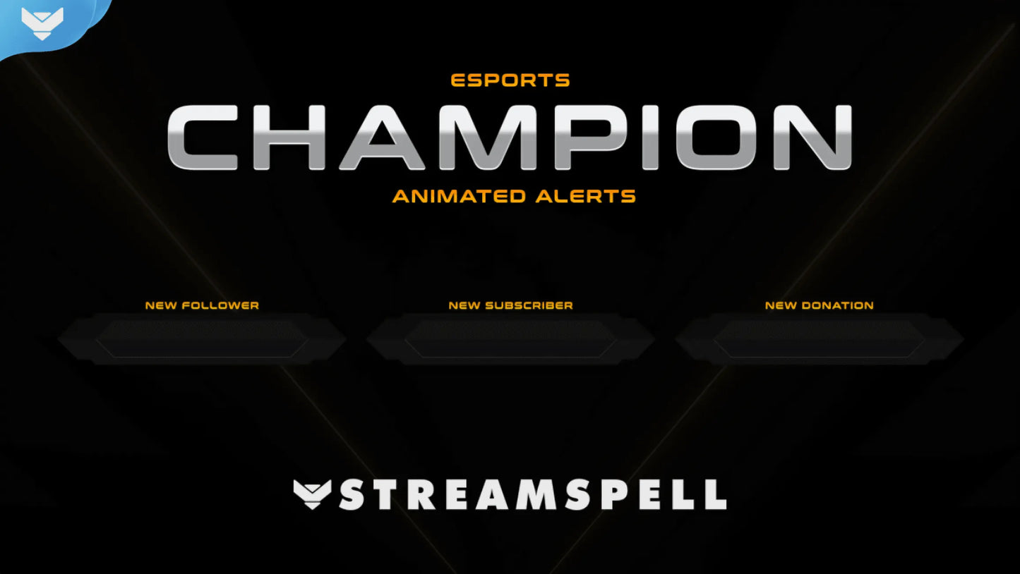 Esports: Champion Stream Alerts