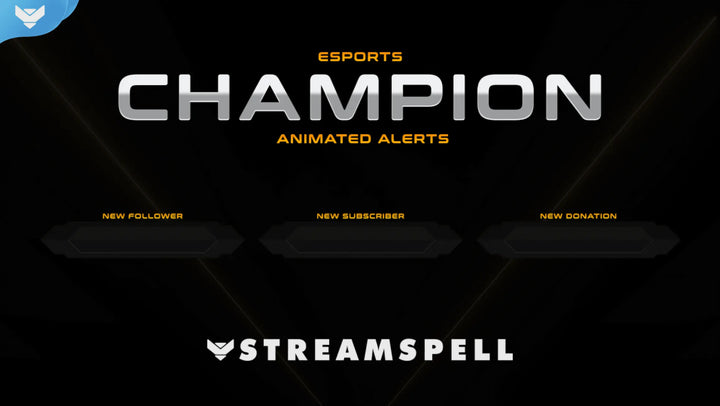 Esports: Champion Stream Alerts