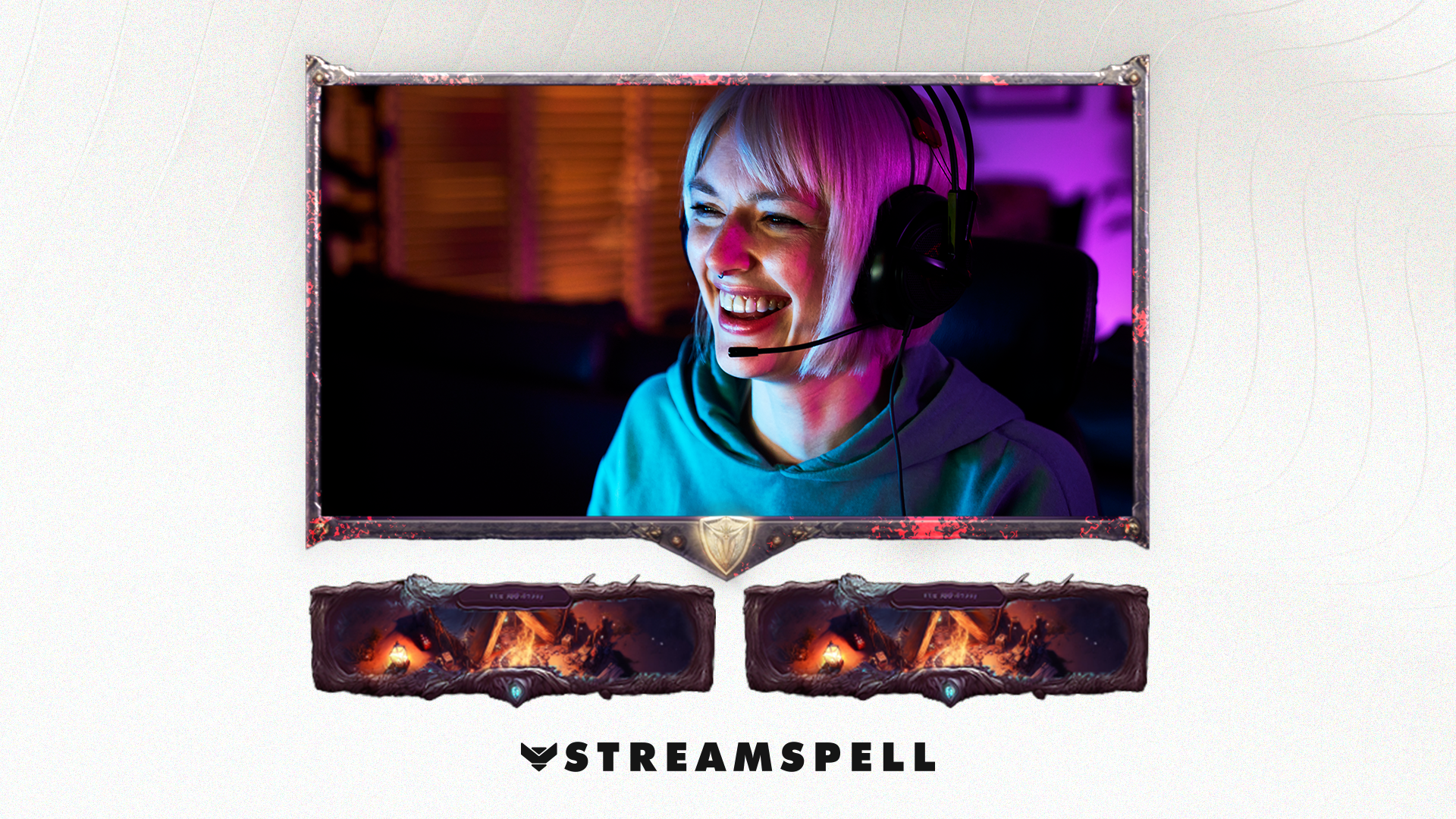 FREE Monster Hunter Webcam Overlay by StreamSpell