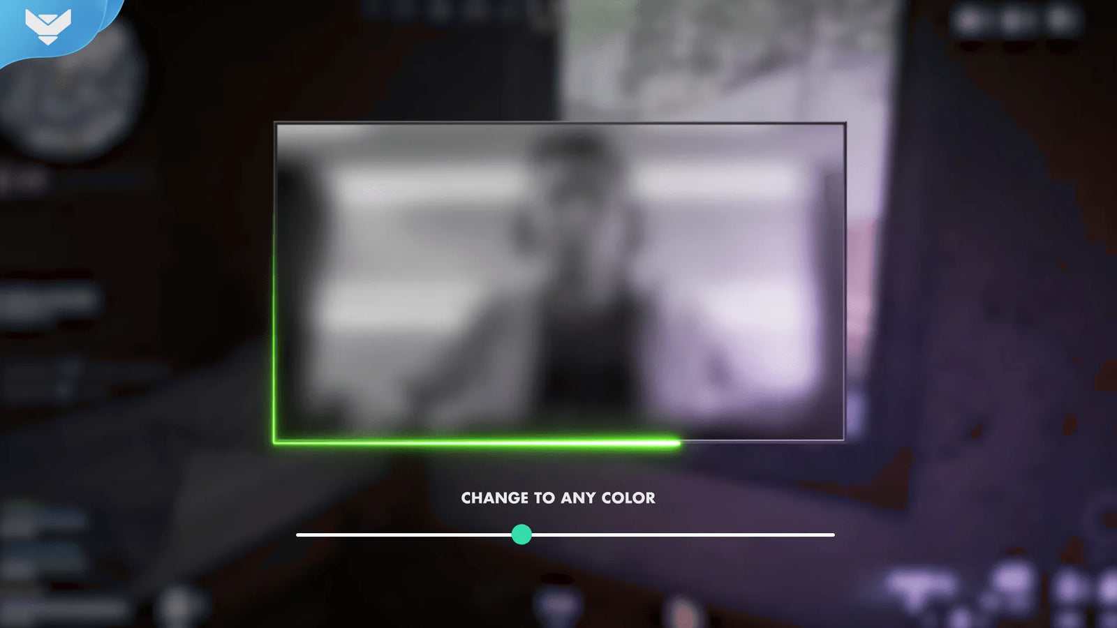 FREE Animated Neon Webcam Overlay