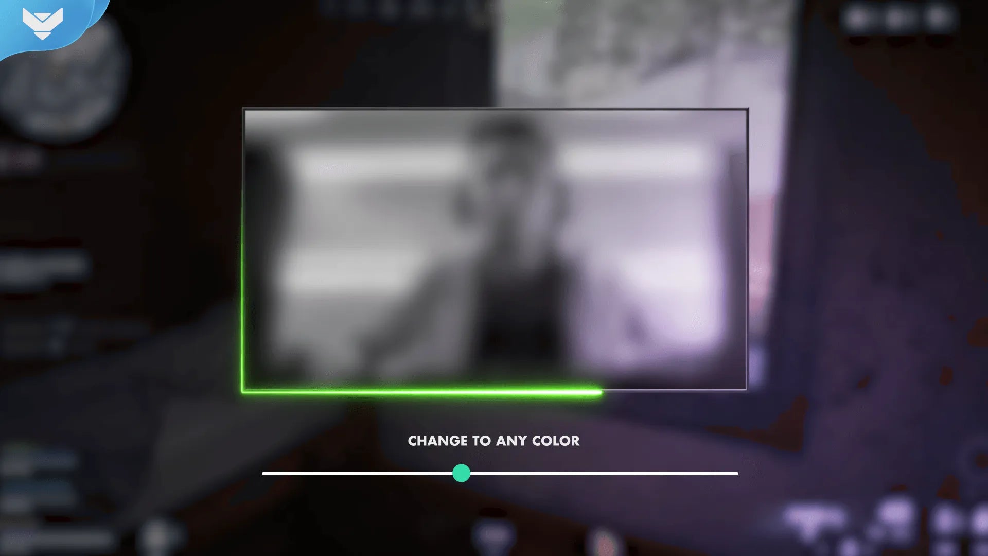FREE Animated Neon Webcam Overlay