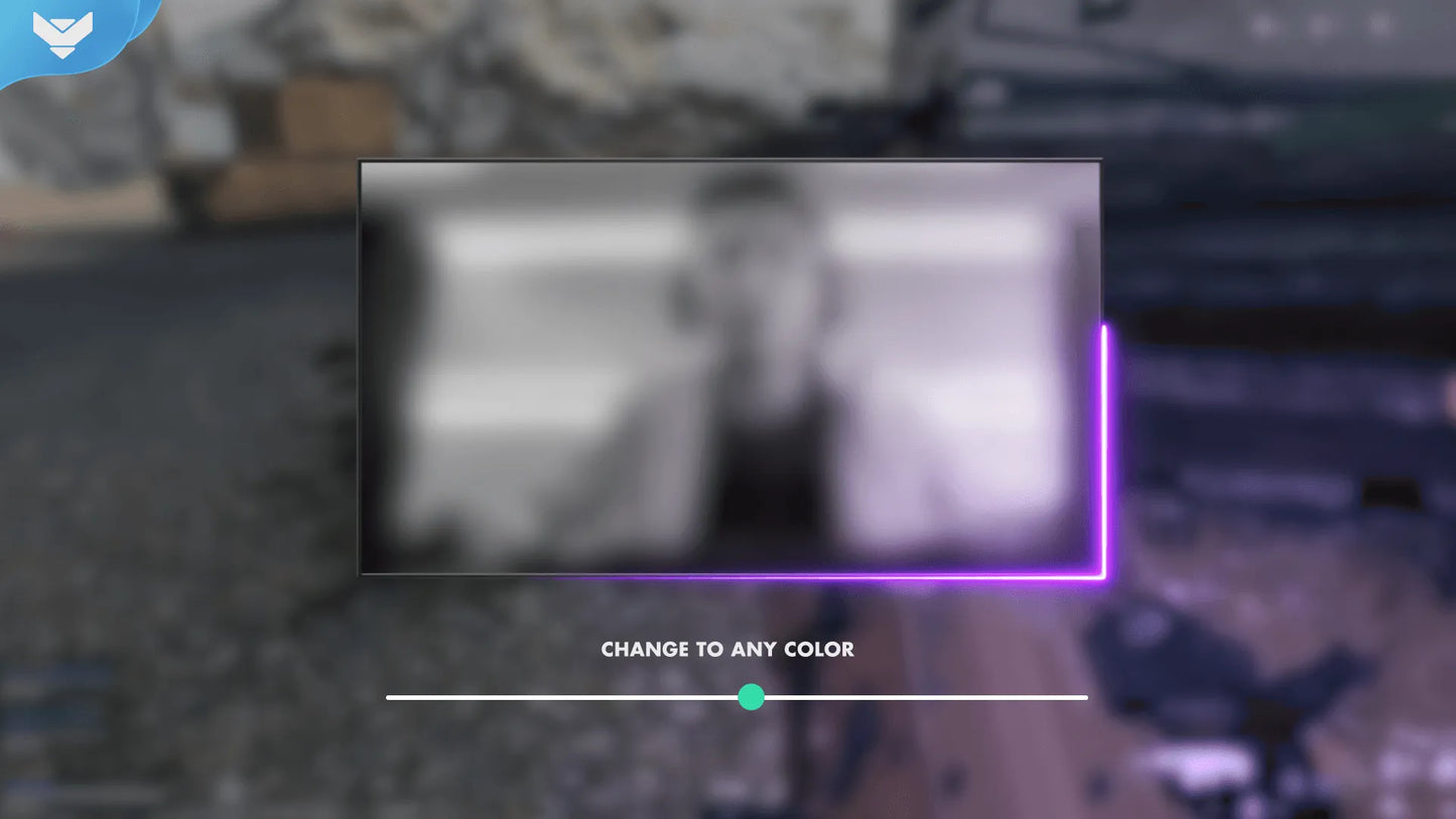 FREE Animated Neon Webcam Overlay