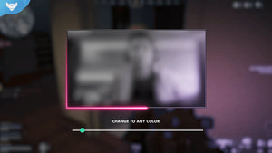 FREE Animated Neon Webcam Overlay
