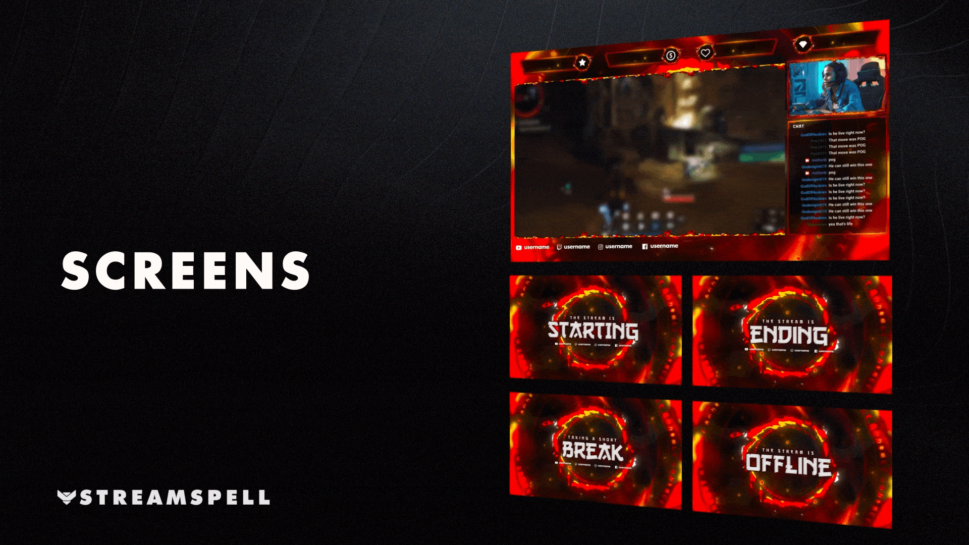 Flame Soul Stream Package