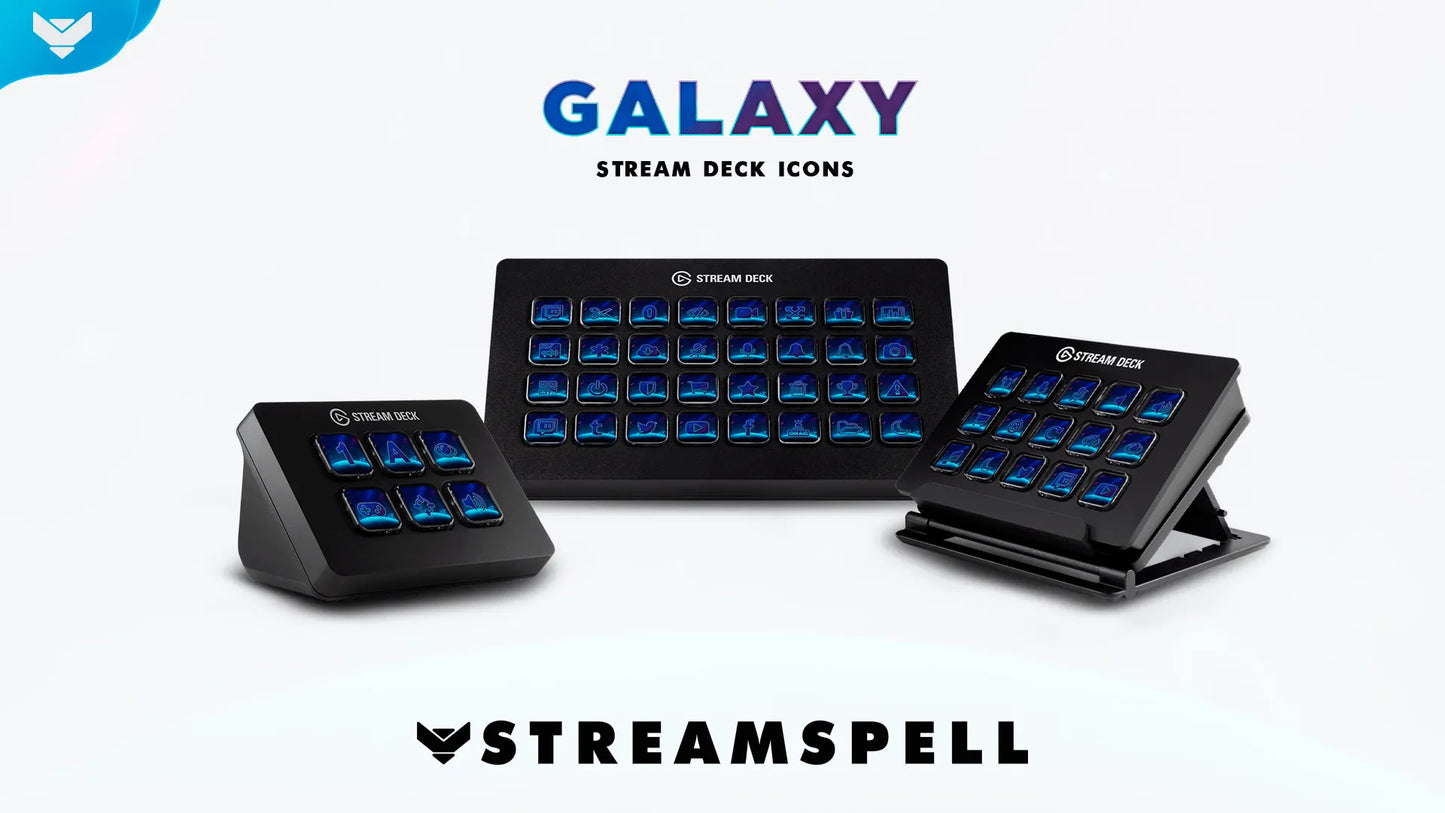 Galaxy Stream Deck Icons