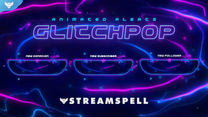 Glitchpop Stream Alerts