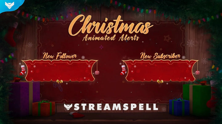 Happy Christmas Stream Alerts