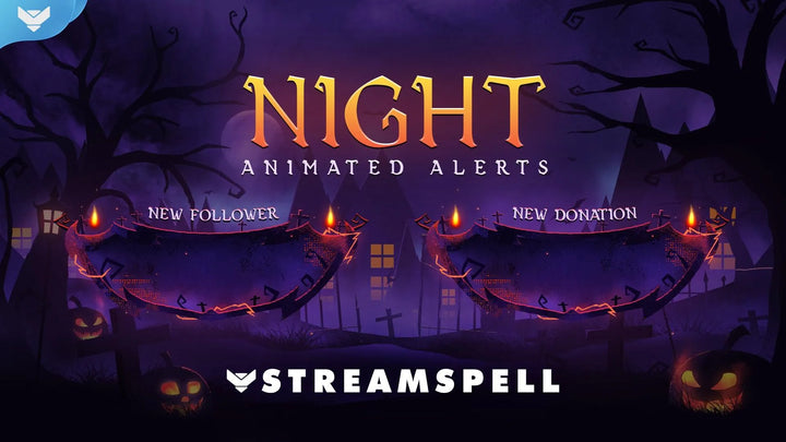 Haunted Night Stream Alerts