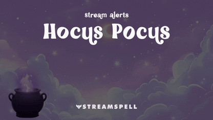 Hocus Pocus Stream Overlay Package