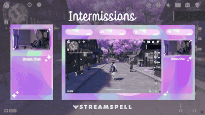 Dream-themed animated intermission screen with soft pastel gradients in pink, purple, and blue. Smooth glowing transitions create a cozy, dreamy atmosphere for stream breaks. Designed by StreamSpell for Twitch, YouTube, and Kick. Works with OBS Studio, Streamlabs, and StreamElements