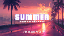 Load image into Gallery viewer, GTA: Summer Stream Overlay Package